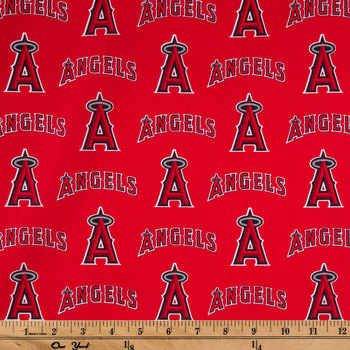 Mlb Los Angeles Angels Of Anaheim Cotton Fabric Hobby Lobby 1193325